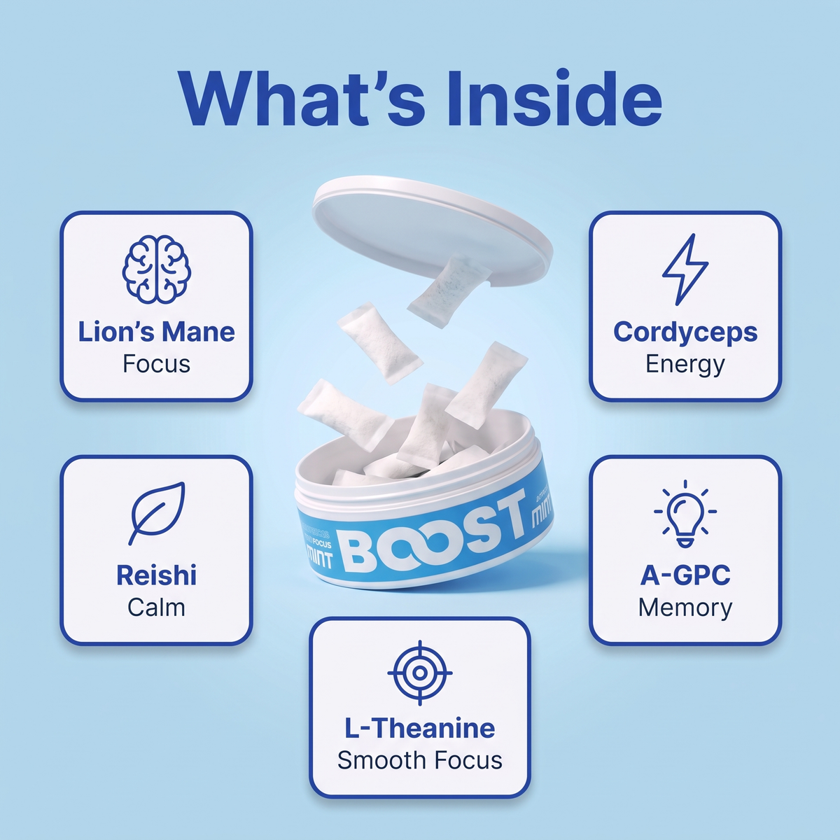 Boost - Nootropic Energy Pouches